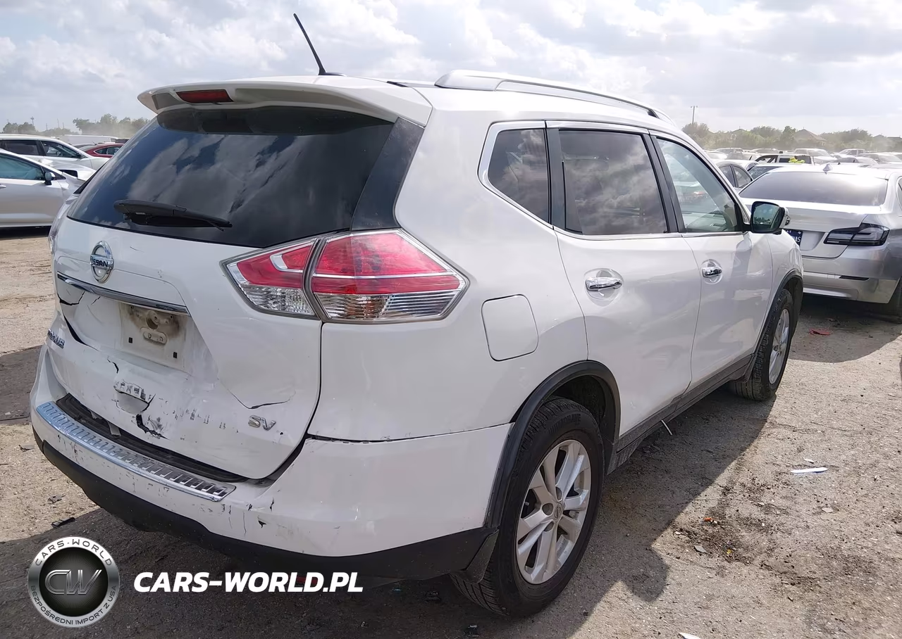 2016 Nissan Rogue Sv VIN:KNMAT2MT6GP593425 - 4