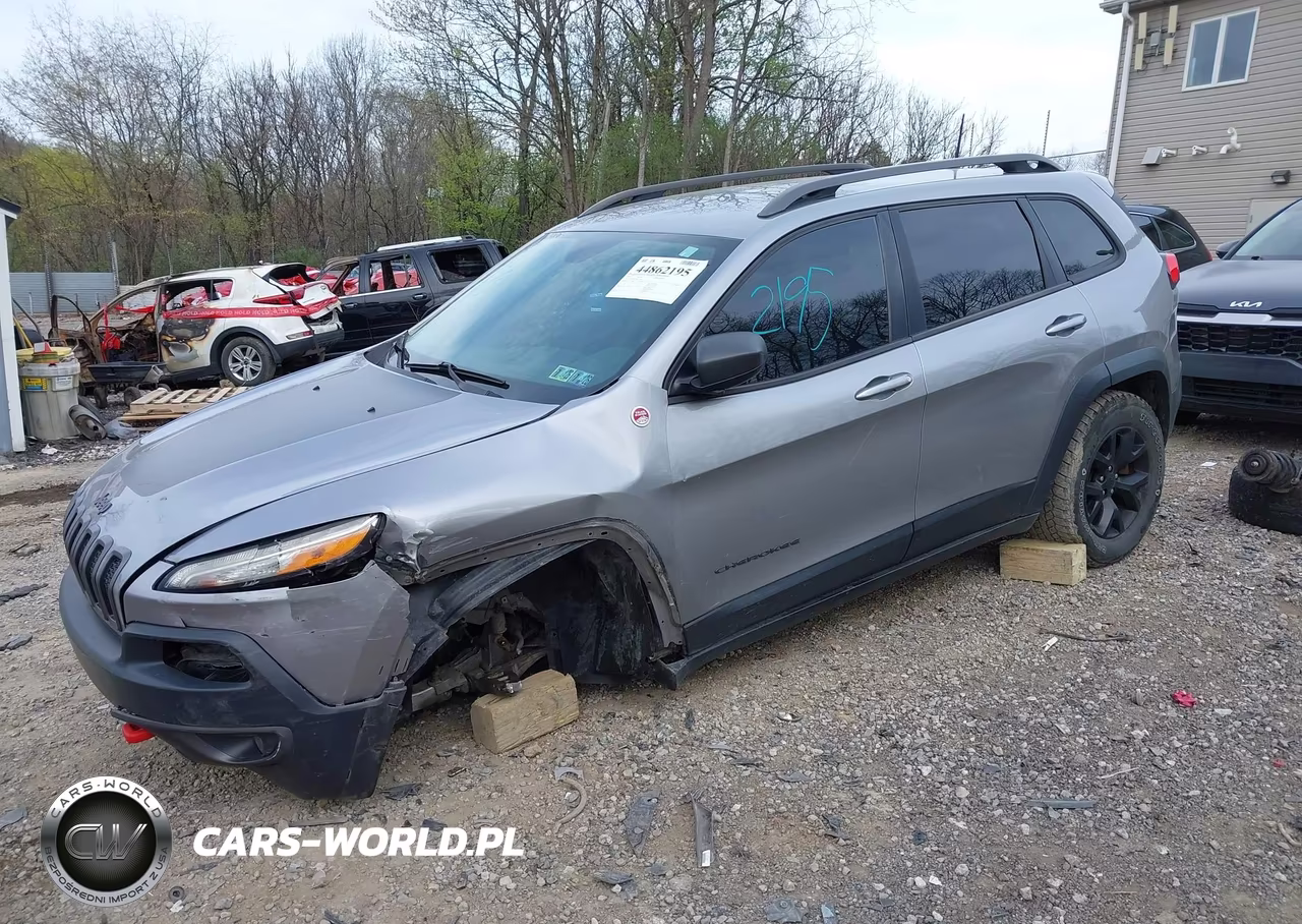 2016 Jeep Cherokee Trailhawk VIN:1C4PJMBS7GW359161 - 2