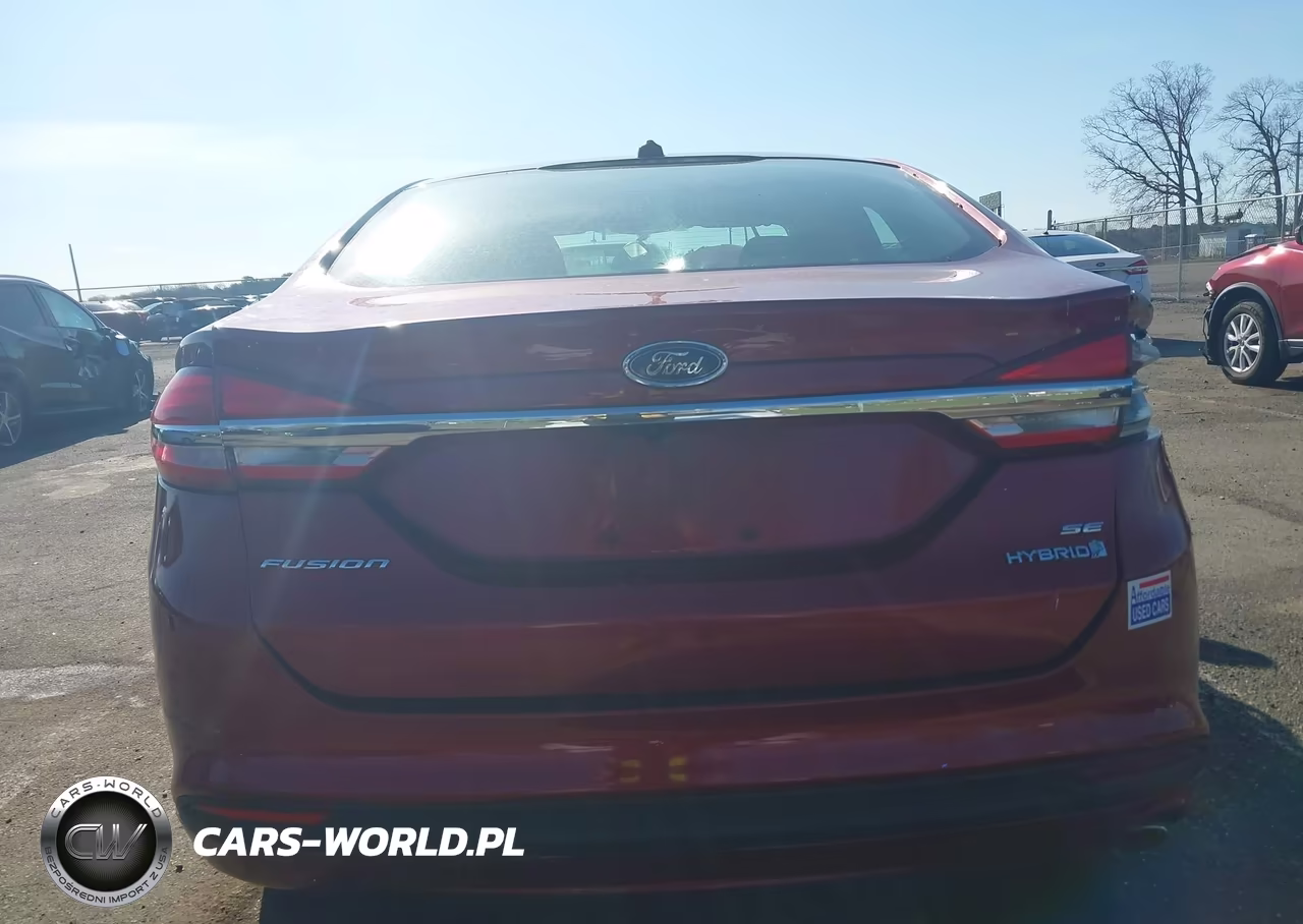 2017 Ford Fusion Hybrid Se VIN:3FA6P0LU4HR314241 - 16