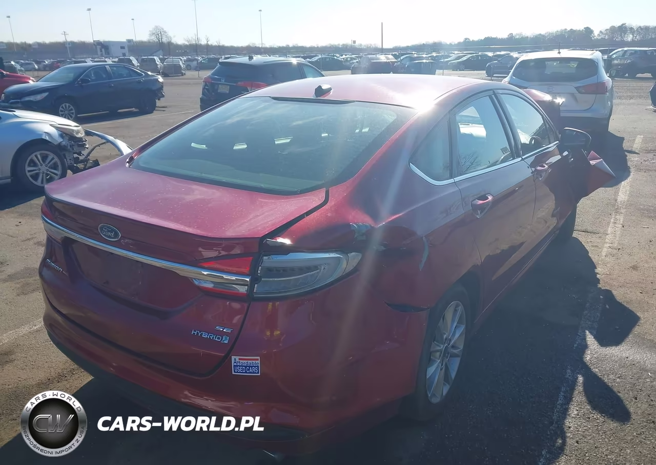 2017 Ford Fusion Hybrid Se VIN:3FA6P0LU4HR314241 - 4