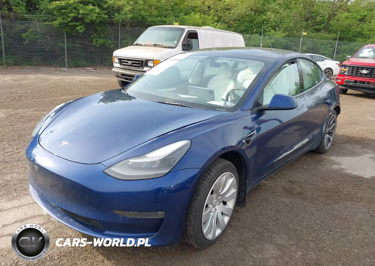 2022 Tesla Model 3 Long Range Dual Motor All-Wheel Drive VIN:5YJ3E1EB7NF320326 - 2