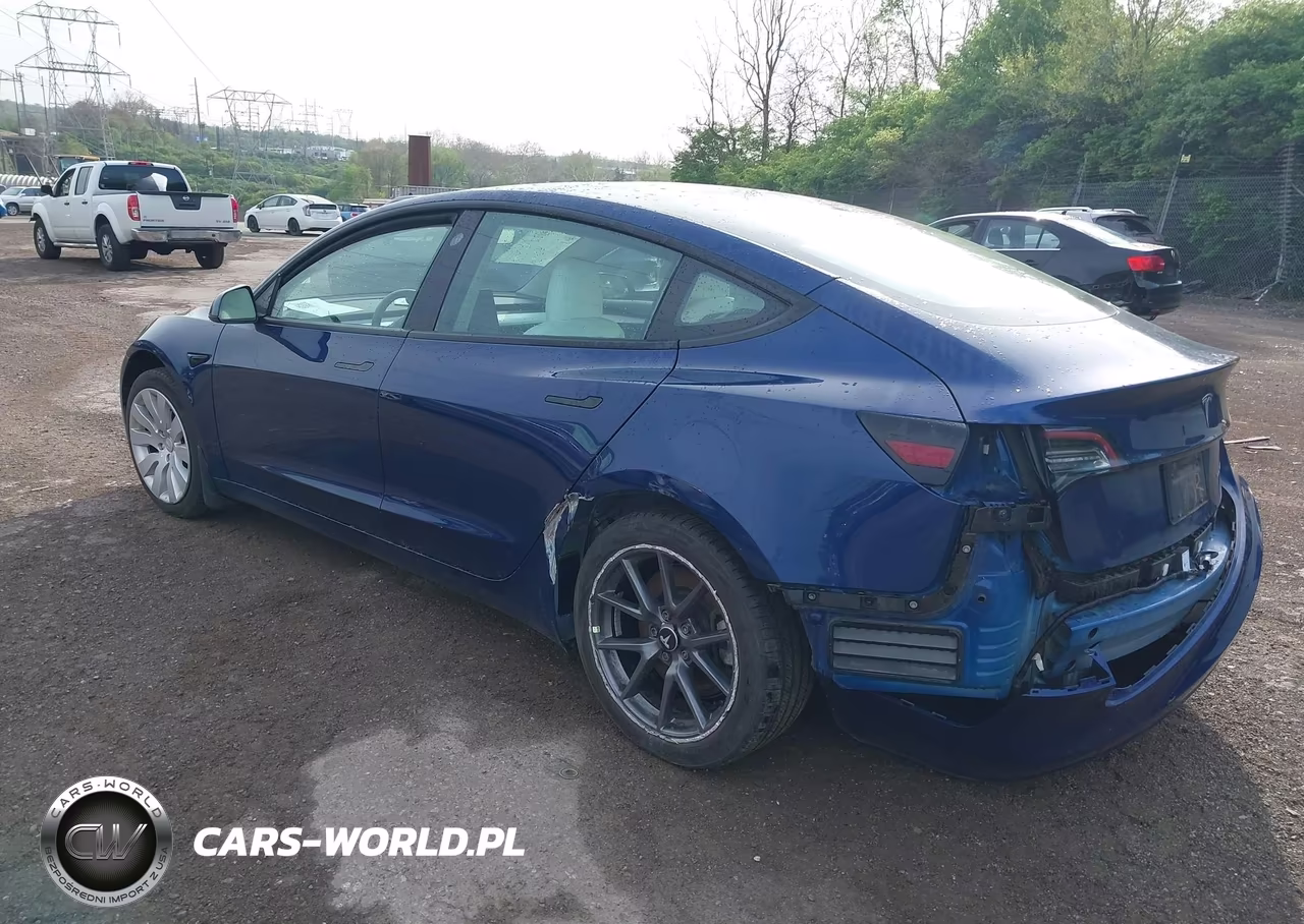 2022 Tesla Model 3 Long Range Dual Motor All-Wheel Drive VIN:5YJ3E1EB7NF320326 - 3