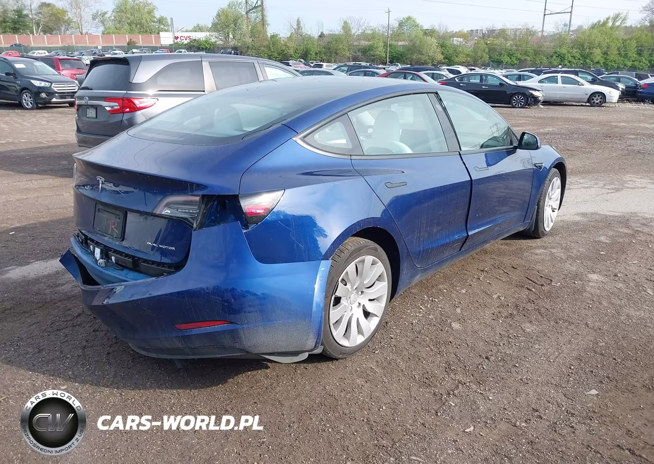 2022 Tesla Model 3 Long Range Dual Motor All-Wheel Drive VIN:5YJ3E1EB7NF320326 - 4