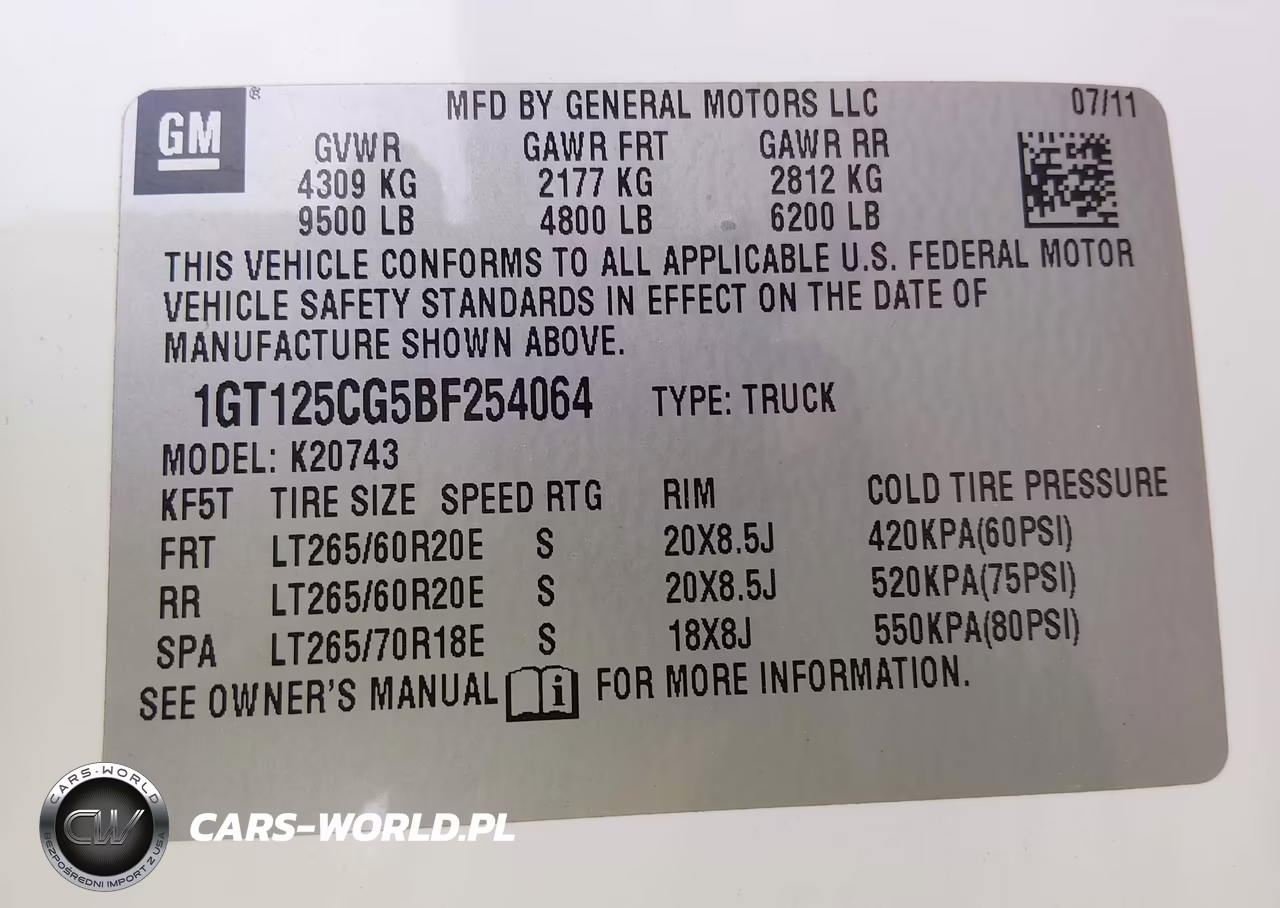 2011 GMC Sierra 2500Hd Denali VIN:1GT125CG5BF254064 - 9