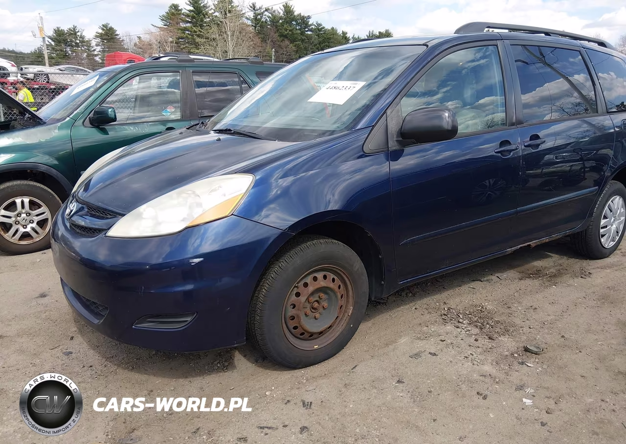 2007 Toyota Sienna Le VIN:5TDZK23C97S021133 - 2