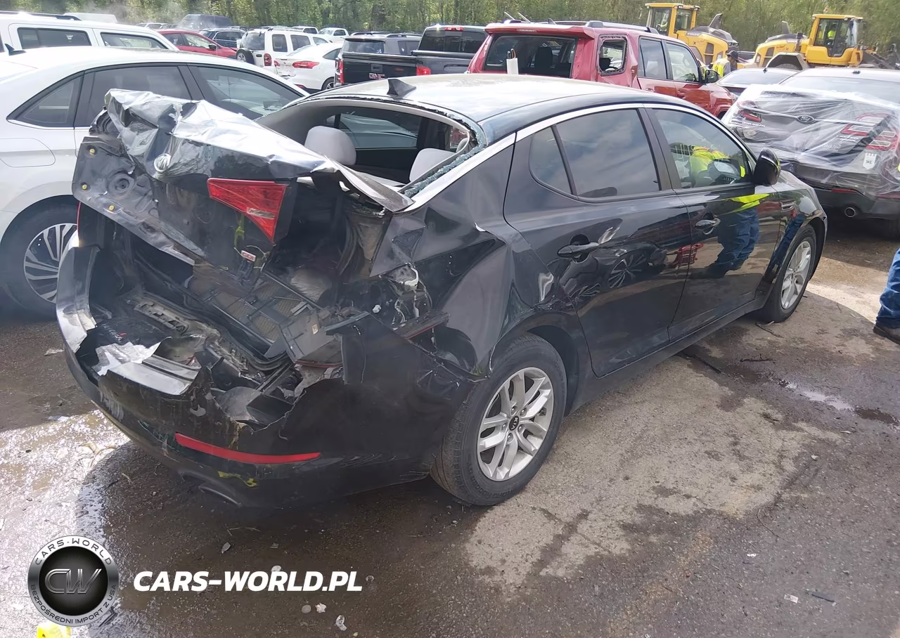 2011 Kia Optima Lx VIN:KNAGM4A78B5055711 - 4