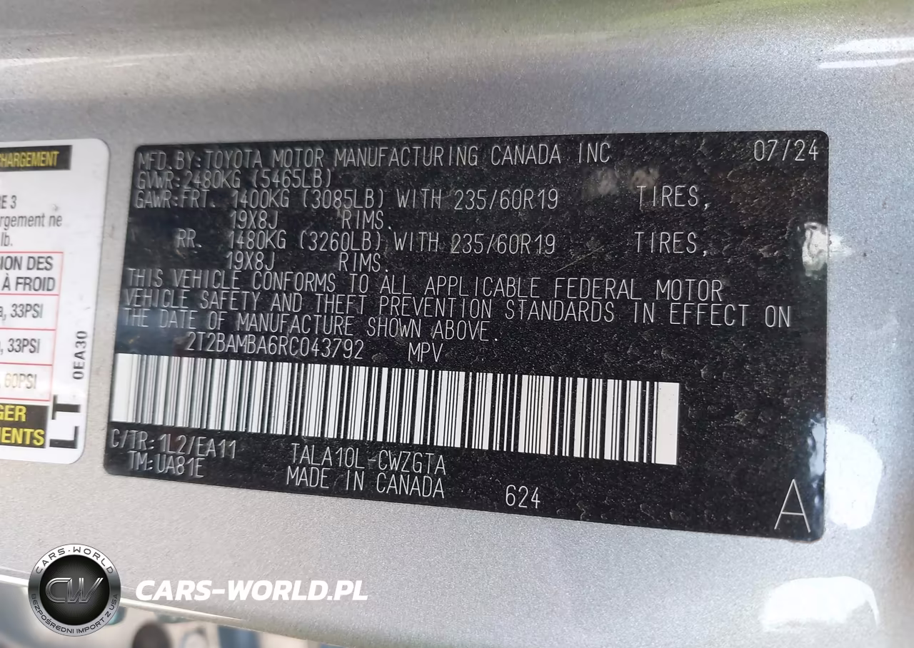 2024 Lexus Rx 350 Premium VIN:2T2BAMBA6RC043792 - 9