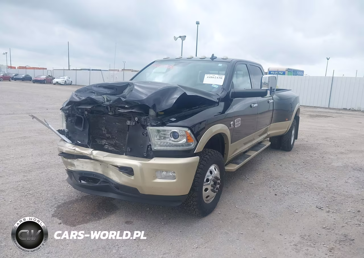 2013 Ram 3500 Laramie Longhorn VIN:3C63RRKL8DG567497 - 2