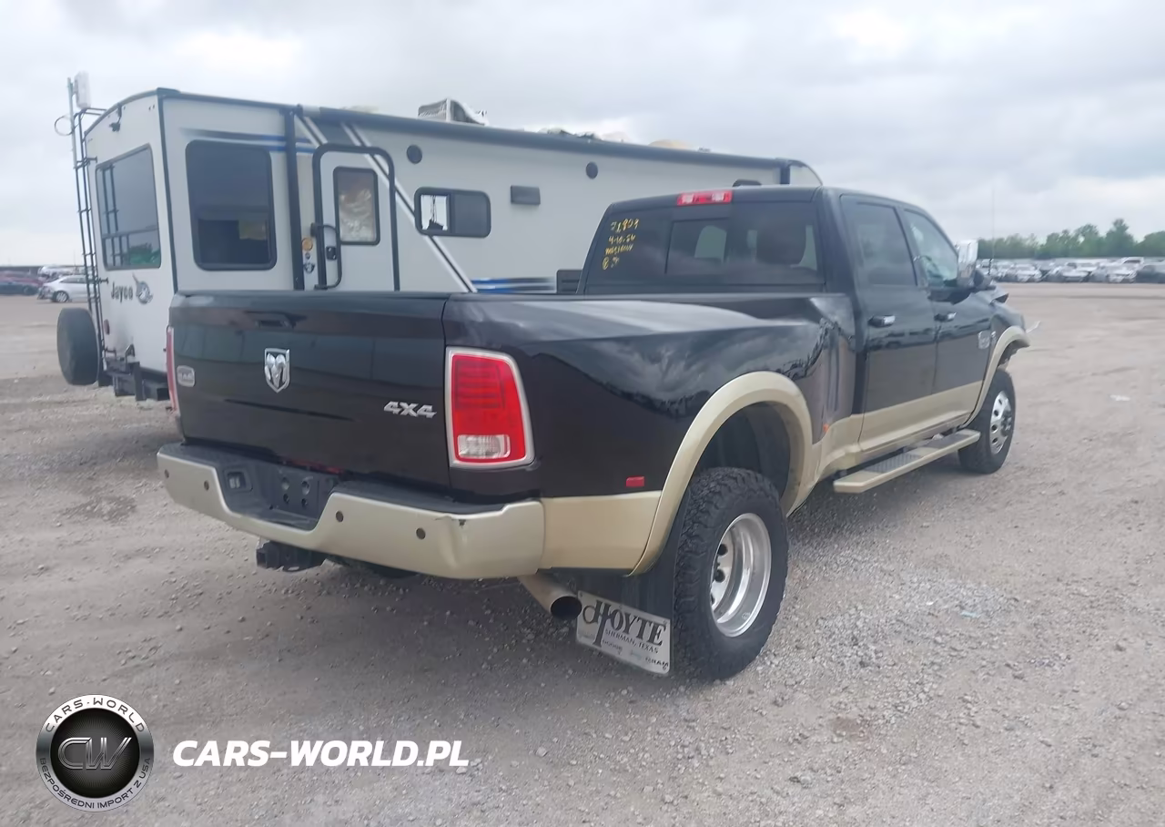 2013 Ram 3500 Laramie Longhorn VIN:3C63RRKL8DG567497 - 4