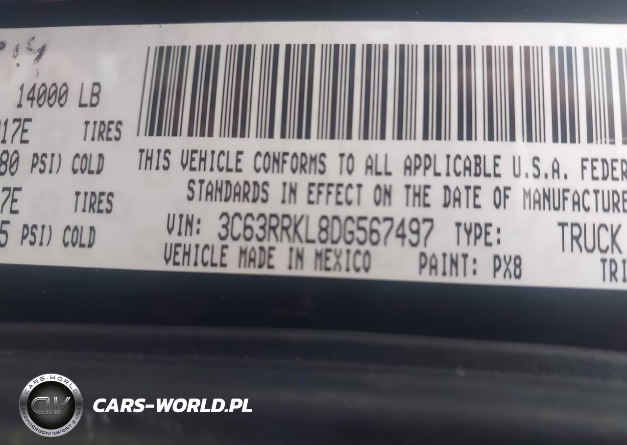 2013 Ram 3500 Laramie Longhorn VIN:3C63RRKL8DG567497 - 8