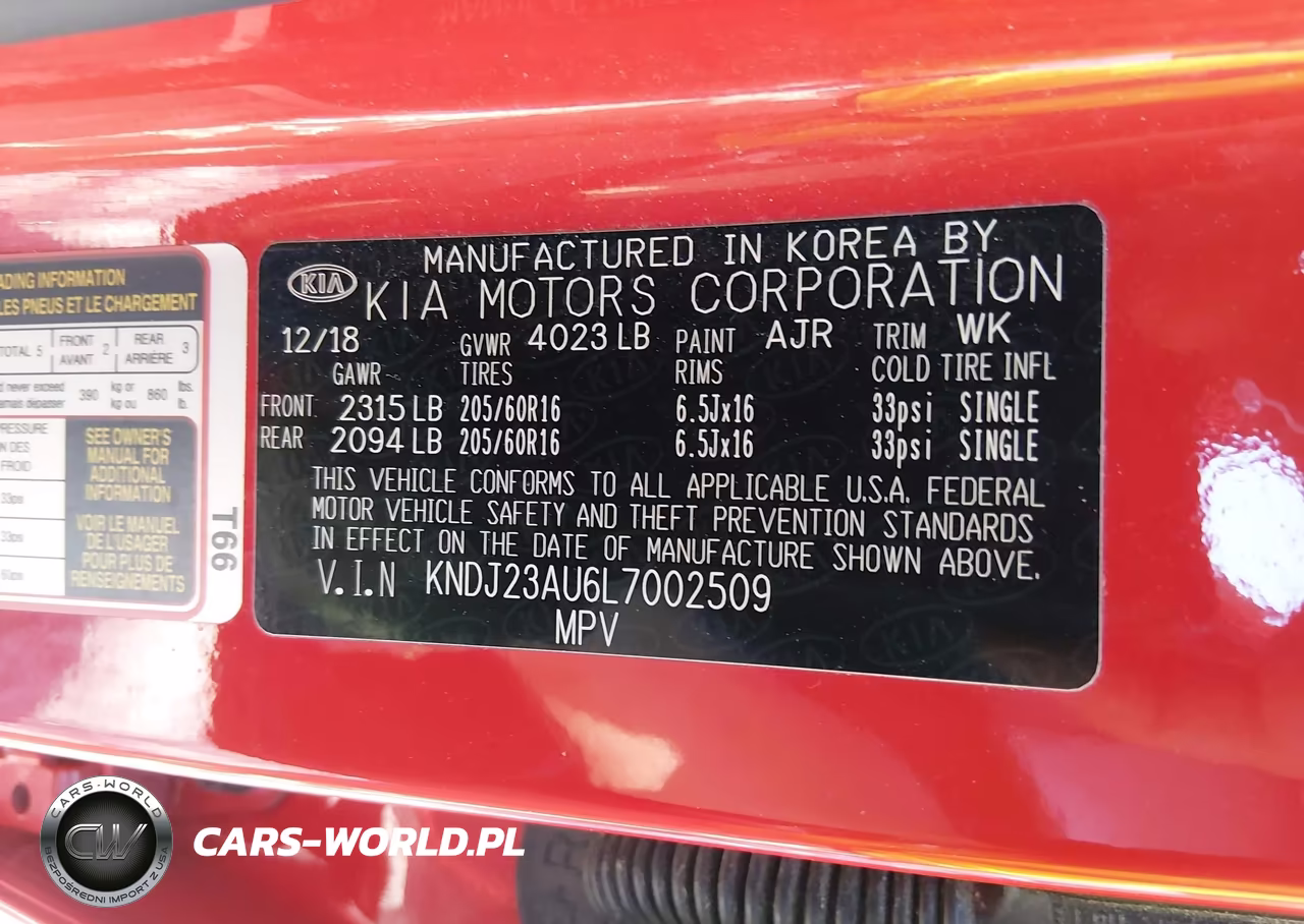 2020 Kia Soul S VIN:KNDJ23AU6L7002509 - 9
