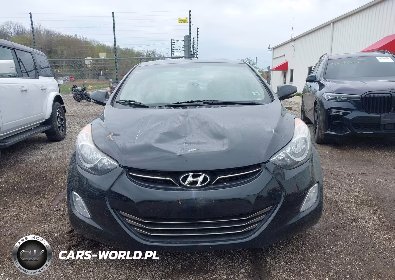 2012 Hyundai Elantra Limited VIN:5NPDH4AE6CH141299 - 12