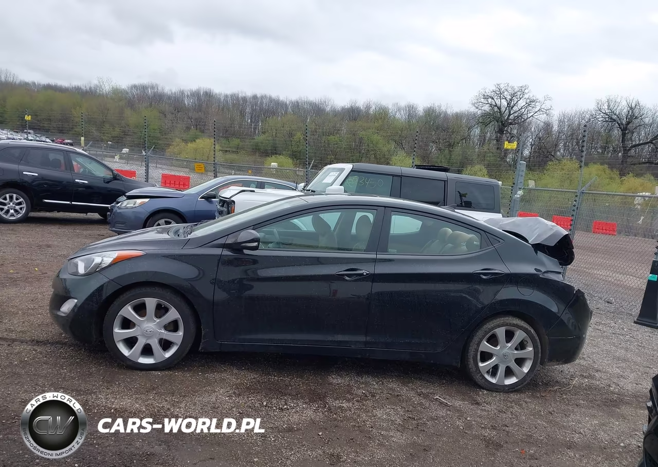 2012 Hyundai Elantra Limited VIN:5NPDH4AE6CH141299 - 14