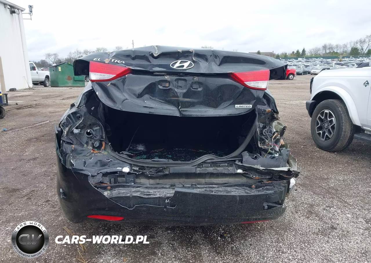 2012 Hyundai Elantra Limited VIN:5NPDH4AE6CH141299 - 16