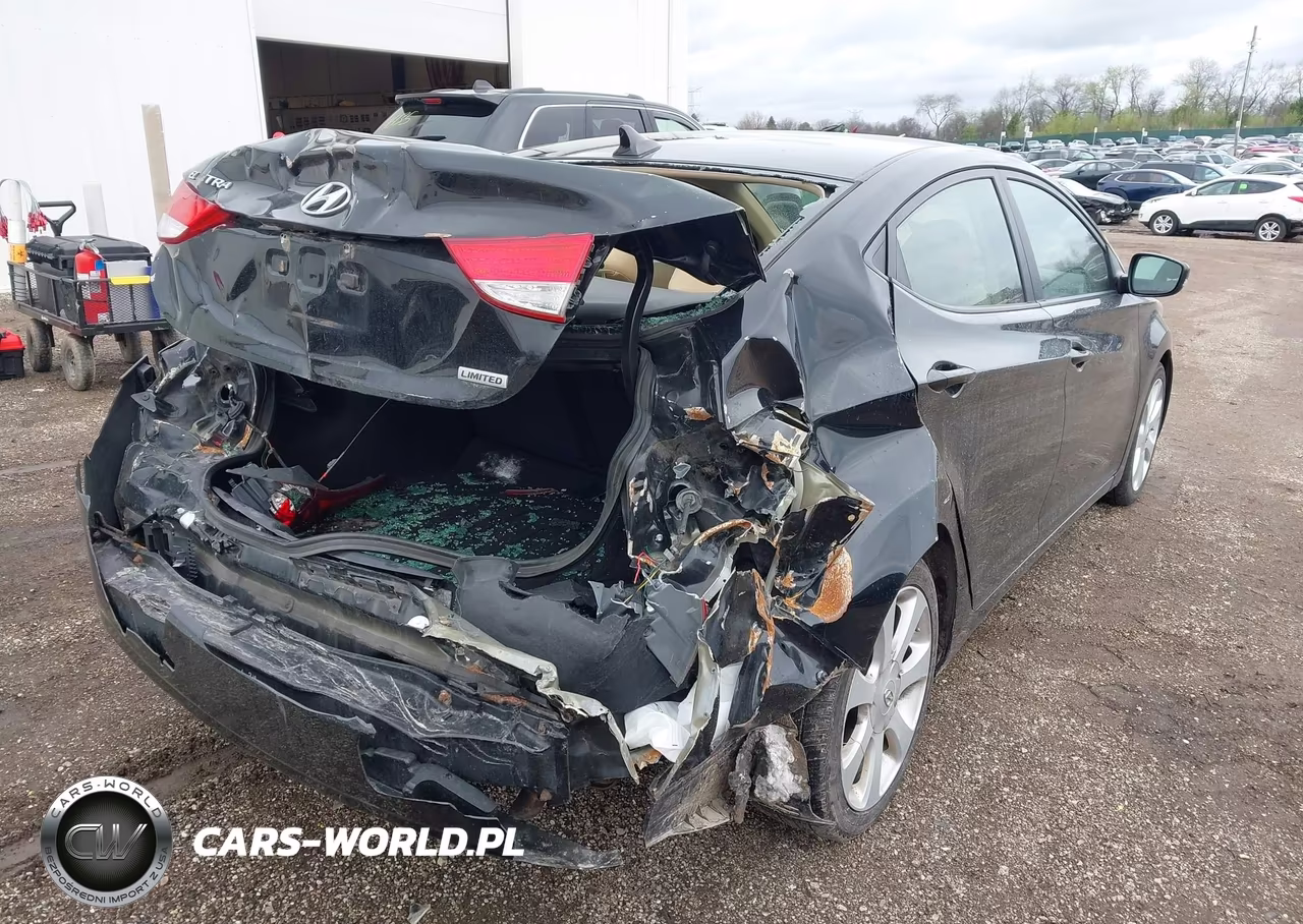 2012 Hyundai Elantra Limited VIN:5NPDH4AE6CH141299 - 6