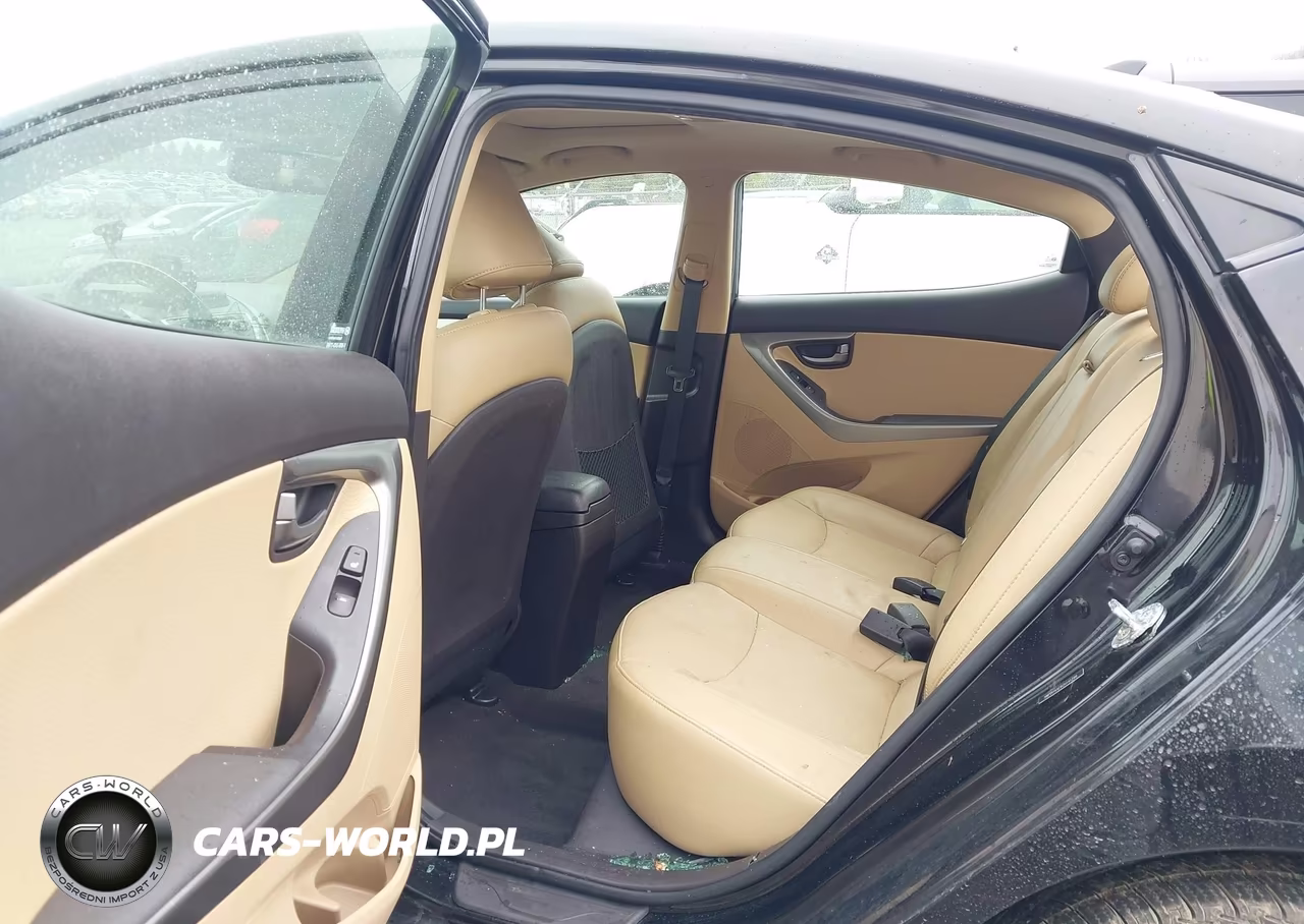 2012 Hyundai Elantra Limited VIN:5NPDH4AE6CH141299 - 8