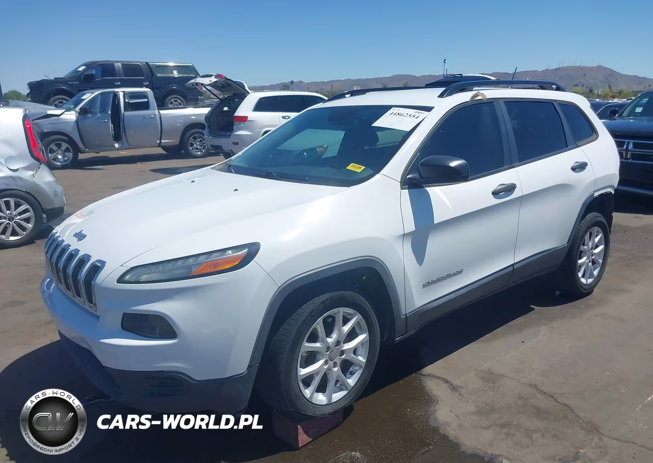2016 Jeep Cherokee Sport VIN:1C4PJLAB7GW312644 - 2