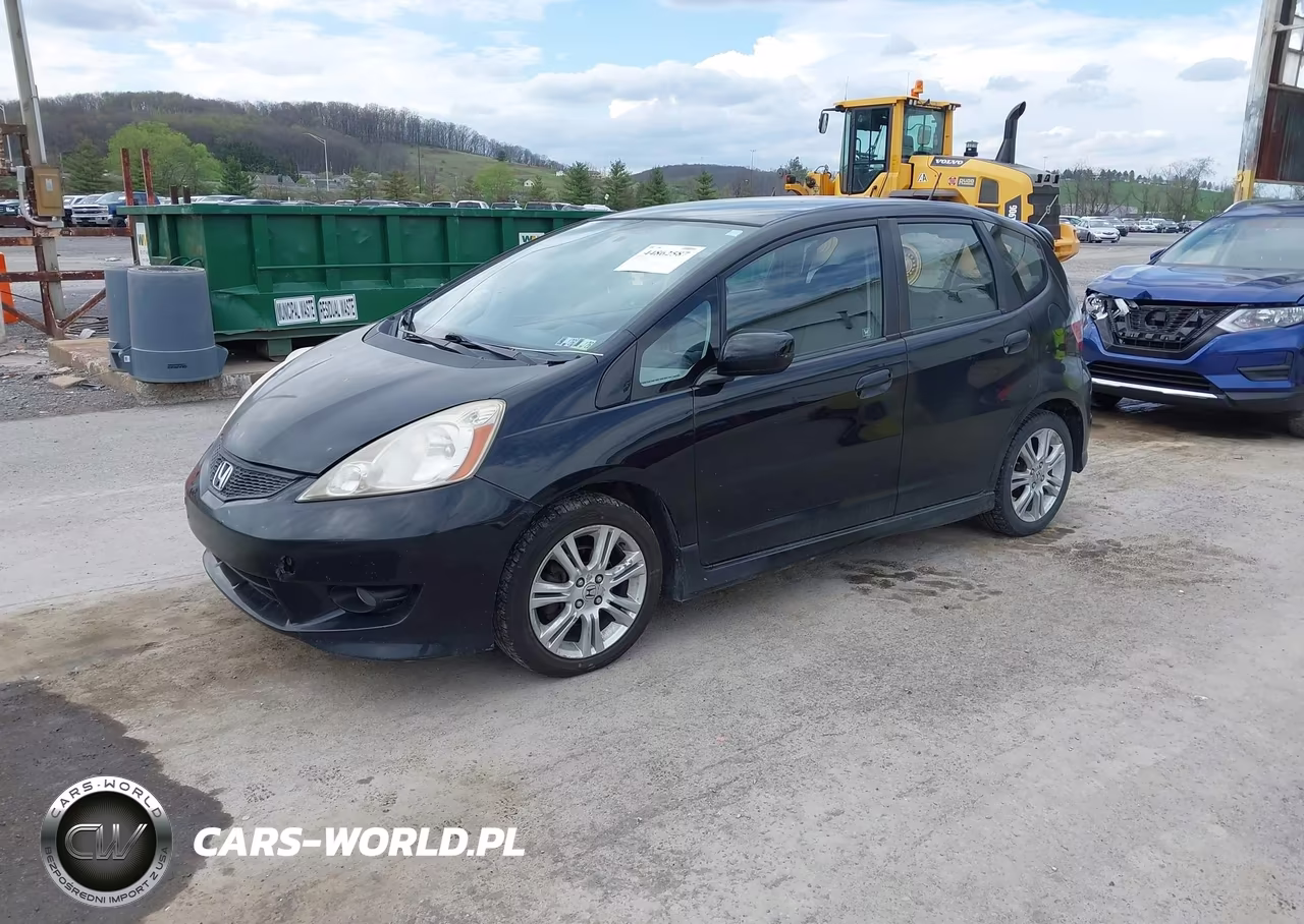 2009 Honda Fit Sport VIN:JHMGE88489C000683 - 2