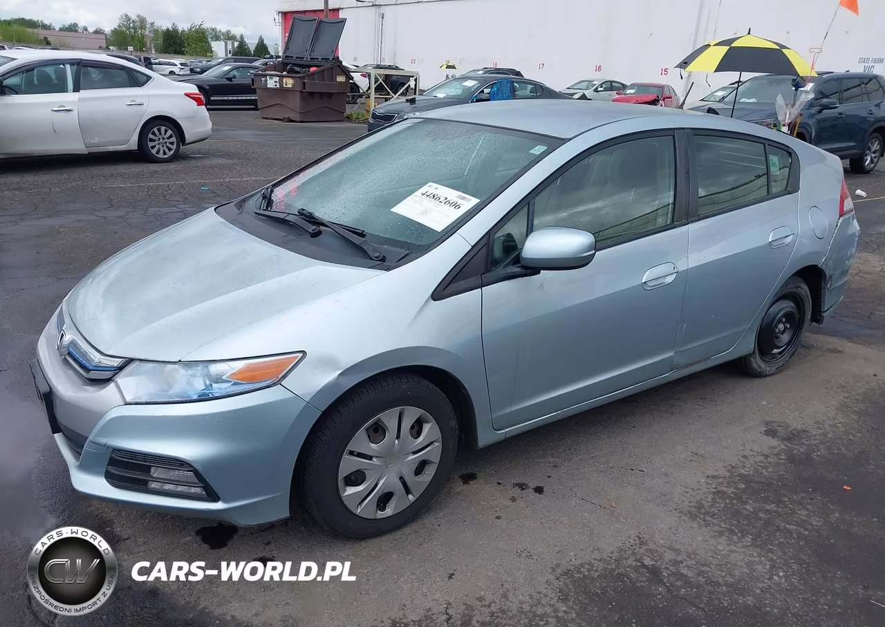 2013 Honda Insight Lx VIN:JHMZE2H54DS003173 - 2