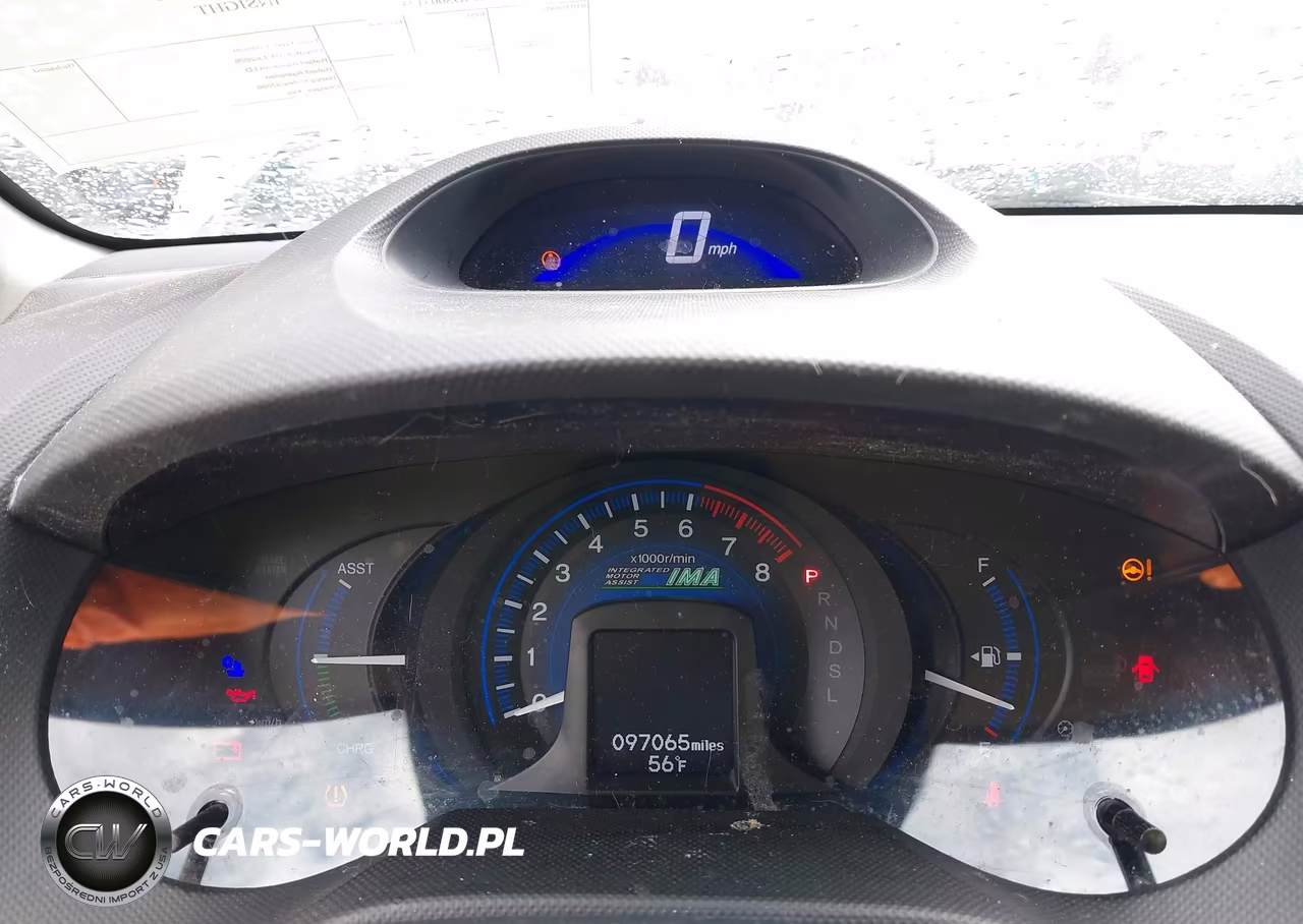 2013 Honda Insight Lx VIN:JHMZE2H54DS003173 - 7