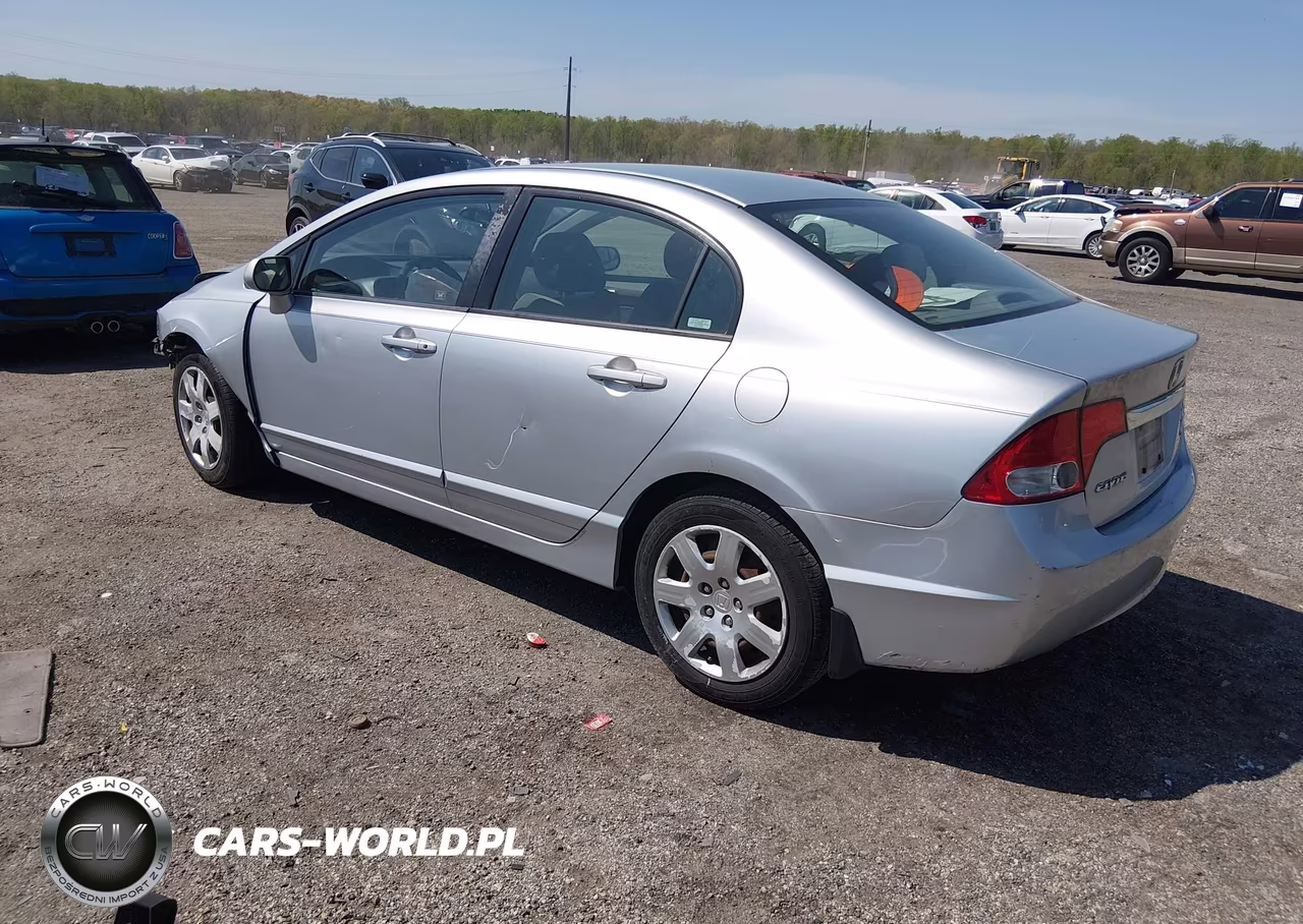 2009 Honda Civic Lx VIN:2HGFA16529H546423 - 3