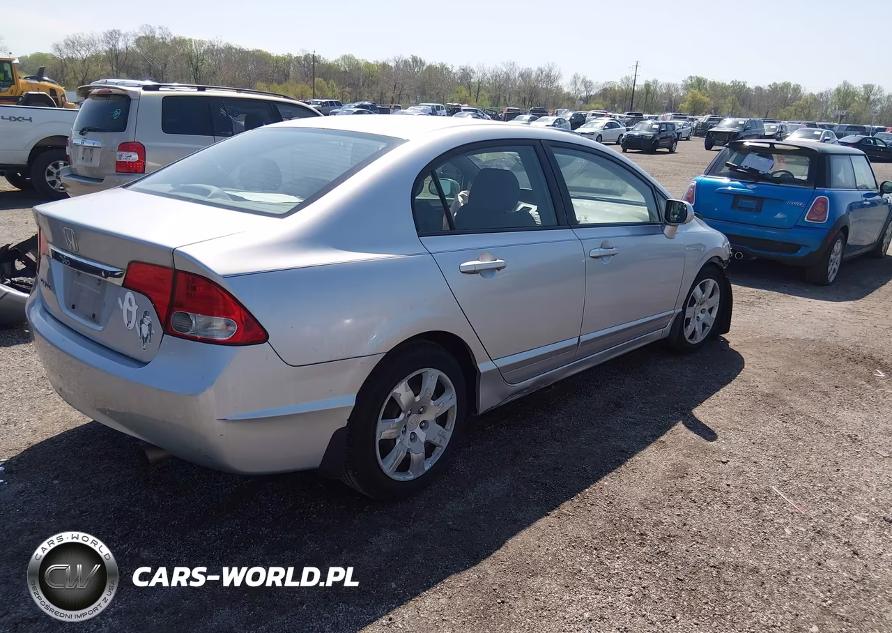 2009 Honda Civic Lx VIN:2HGFA16529H546423 - 4