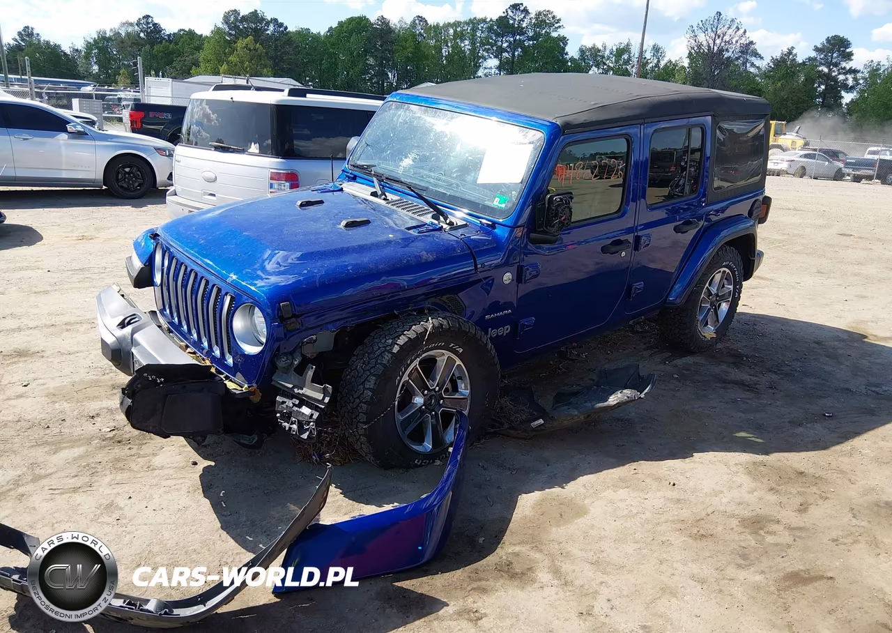 2019 Jeep Wrangler Unlimited Sahara 4X4 VIN:1C4HJXEN5KW520353 - 2