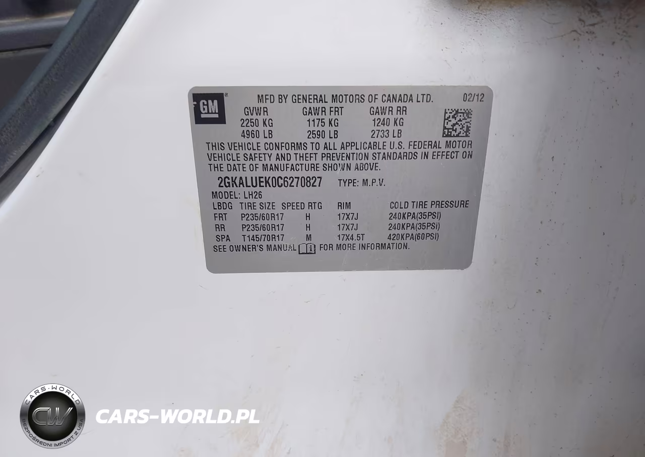2012 GMC Terrain Slt-1 VIN:2GKALUEK0C6270827 - 9