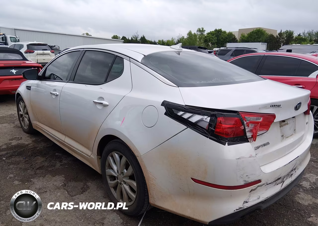 2014 Kia Optima Lx VIN:5XXGM4A73EG339346 - 3