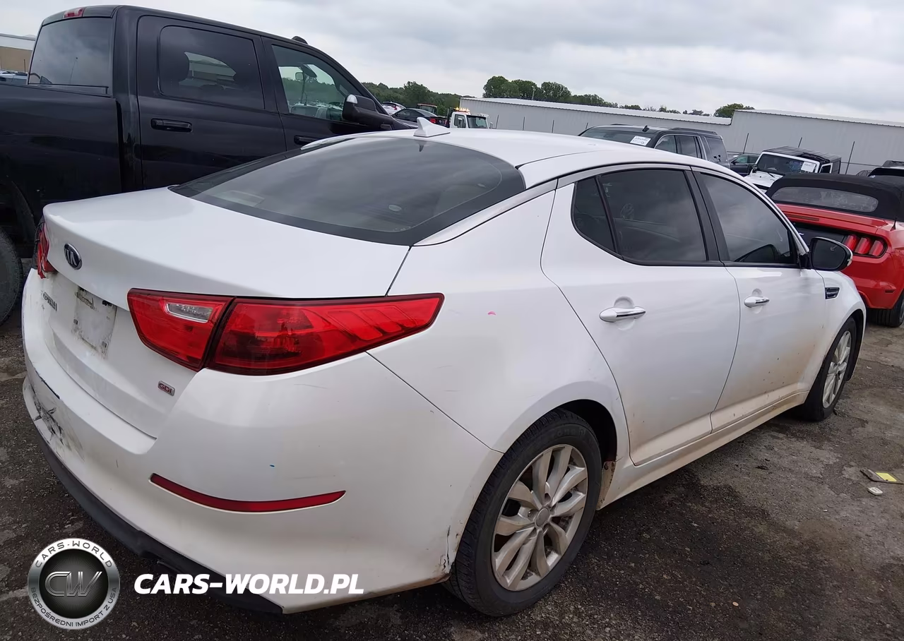 2014 Kia Optima Lx VIN:5XXGM4A73EG339346 - 4