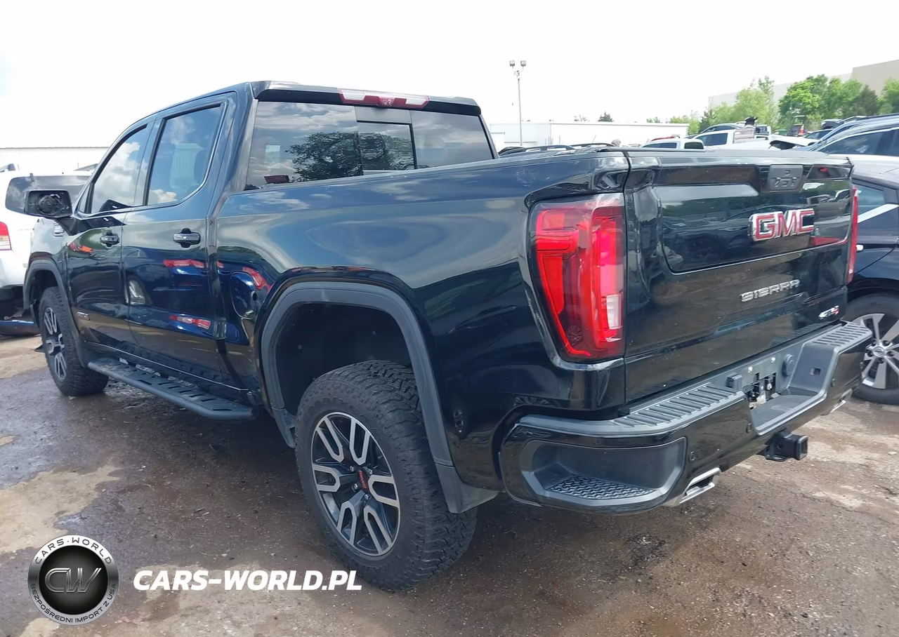 2021 GMC Sierra 1500 4Wd Short Box At4 VIN:3GTU9EET1MG290824 - 3