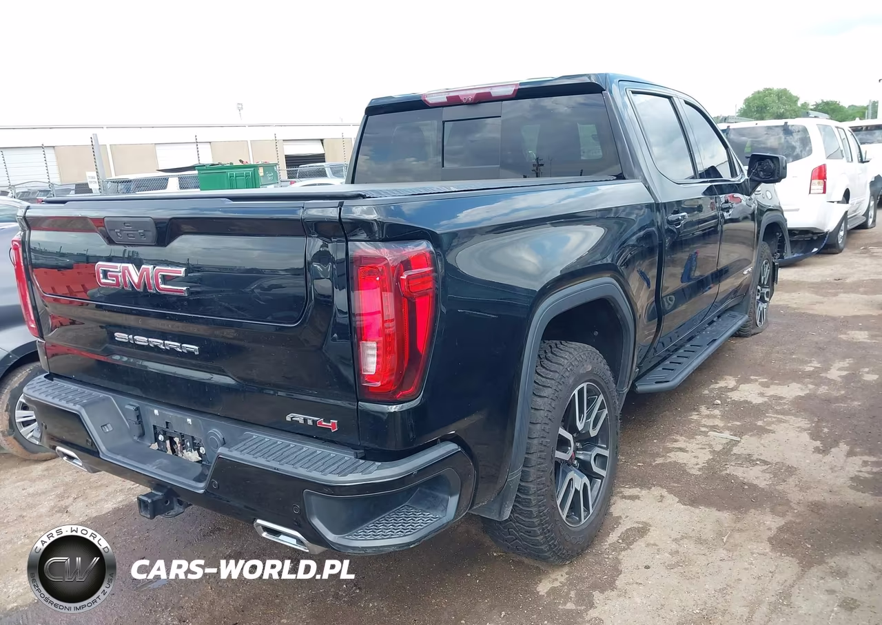 2021 GMC Sierra 1500 4Wd Short Box At4 VIN:3GTU9EET1MG290824 - 4