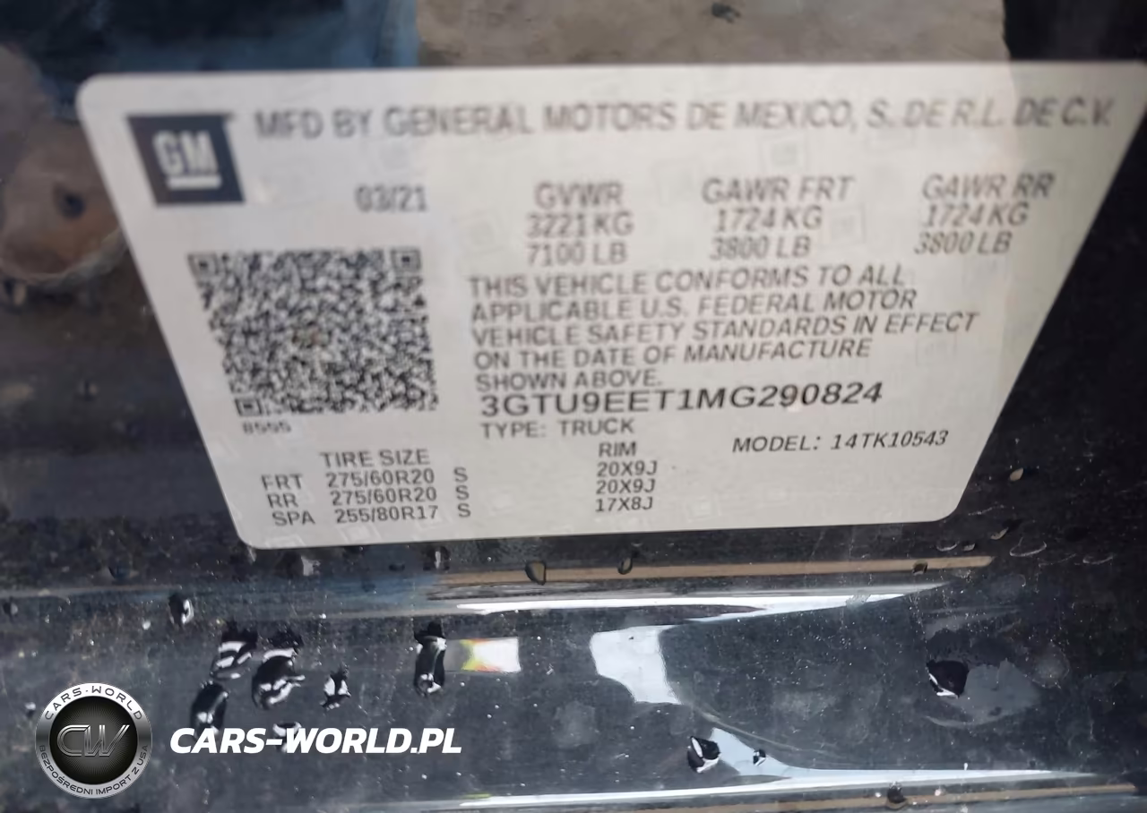 2021 GMC Sierra 1500 4Wd Short Box At4 VIN:3GTU9EET1MG290824 - 9