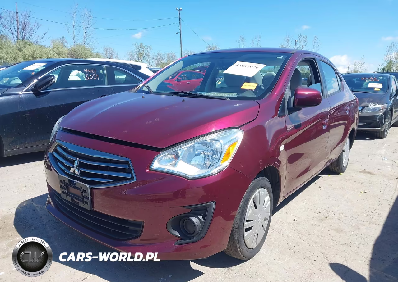 2017 Mitsubishi Mirage G4 Es VIN:ML32F3FJ4HHF08418 - 2
