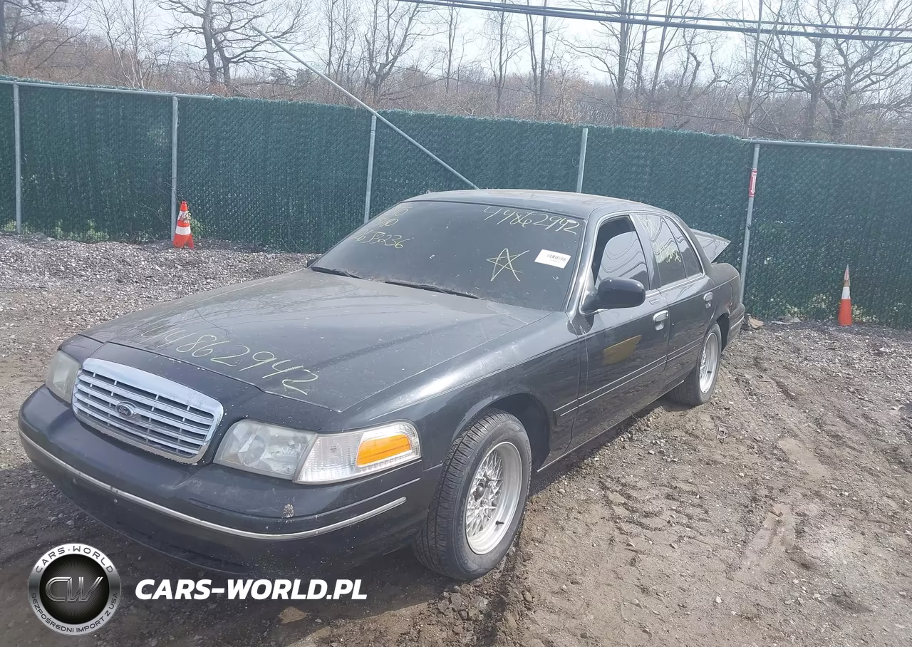 2000 Ford Crown Victoria Lx VIN:2FAFP74W2YX154340 - 2