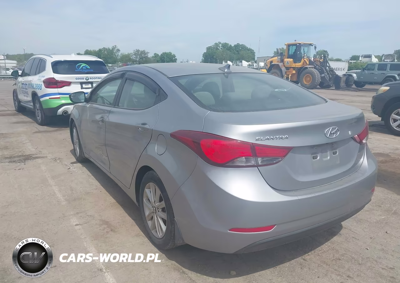 2015 Hyundai Elantra Se VIN:5NPDH4AE0FH599408 - 3