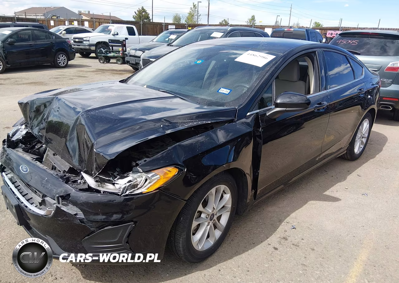 2020 Ford Fusion Se VIN:3FA6P0HD5LR250163 - 2