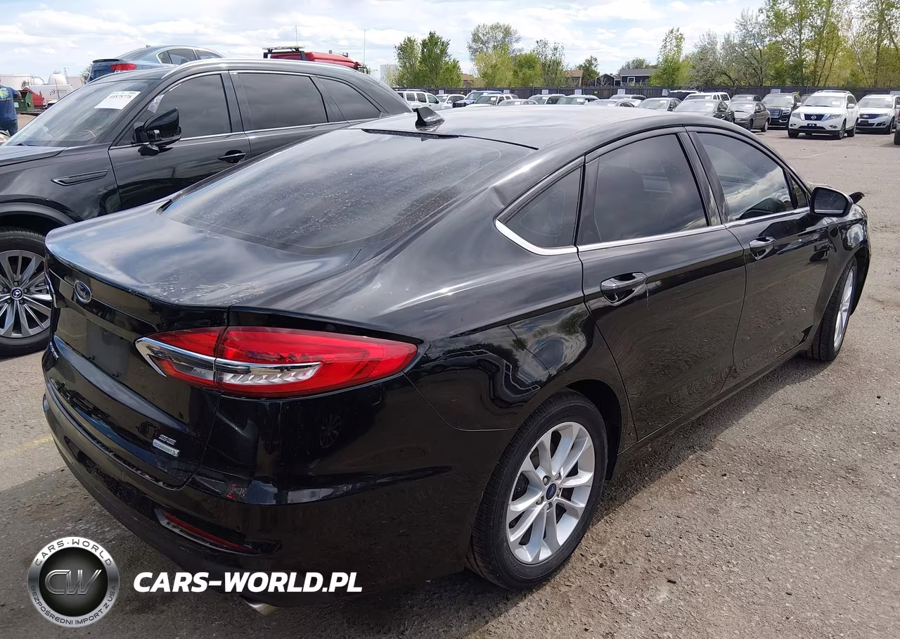 2020 Ford Fusion Se VIN:3FA6P0HD5LR250163 - 4