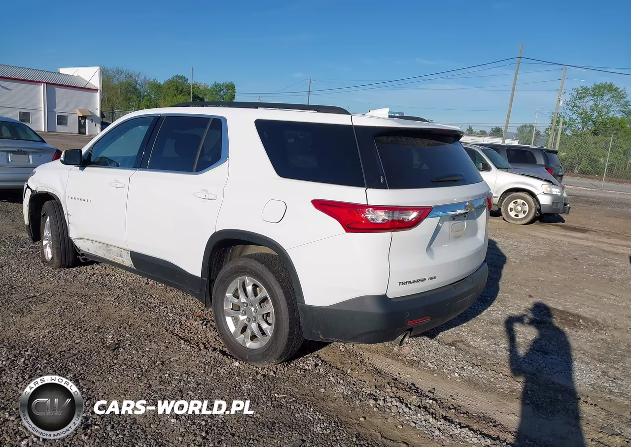 2021 Chevrolet Traverse Awd Lt Cloth VIN:1GNEVGKW0MJ169105 - 3