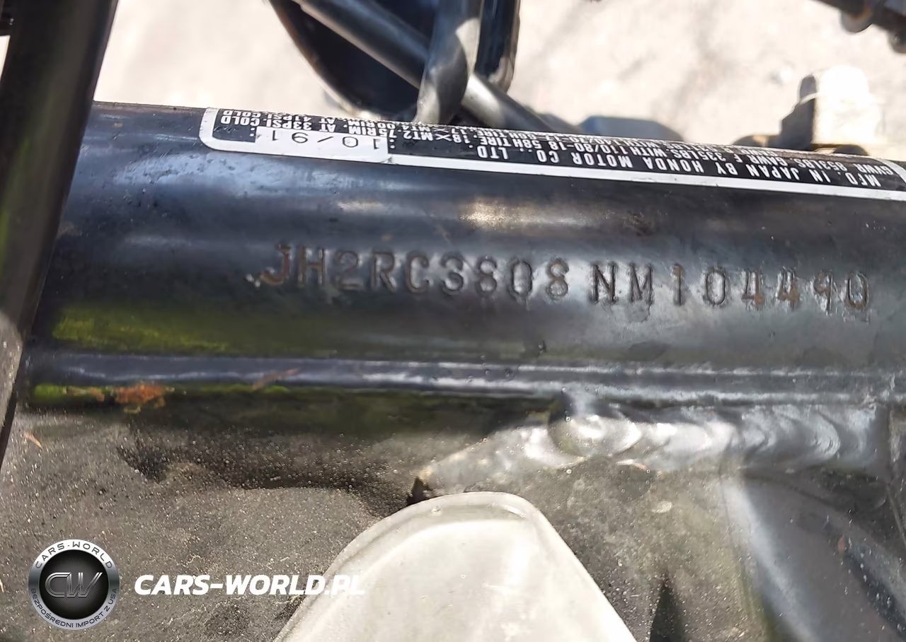 1992 Honda Cb750 VIN:JH2RC3808NM104490 - 10