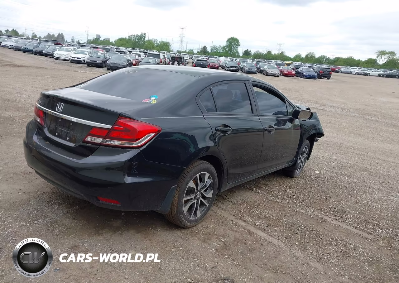 2015 Honda Civic Ex VIN:19XFB2F82FE015516 - 4