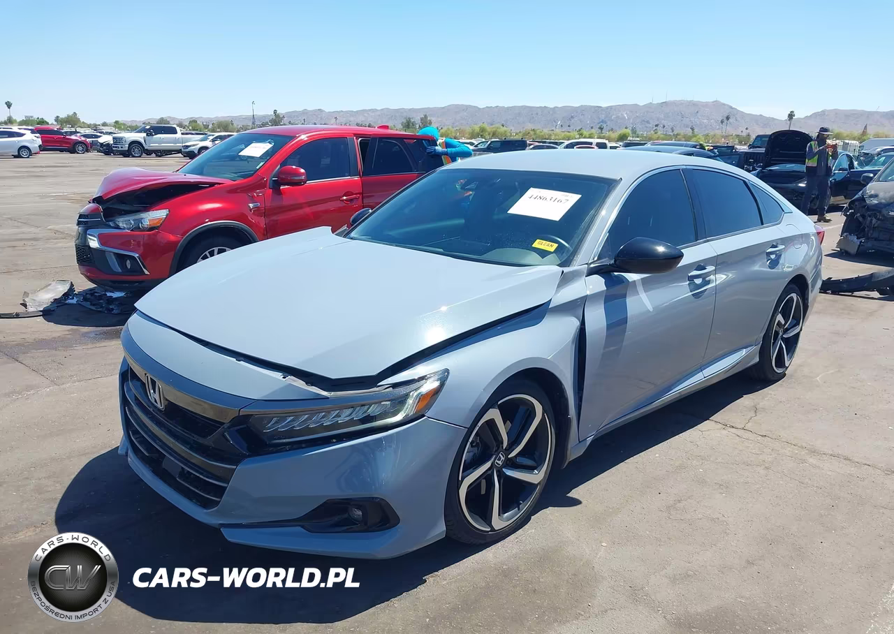 2022 Honda Accord Sport VIN:1HGCV1F34NA013570 - 2