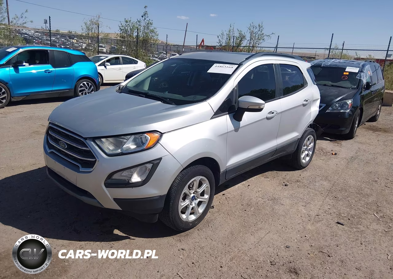 2018 Ford Ecosport Se VIN:MAJ6P1UL0JC191926 - 2