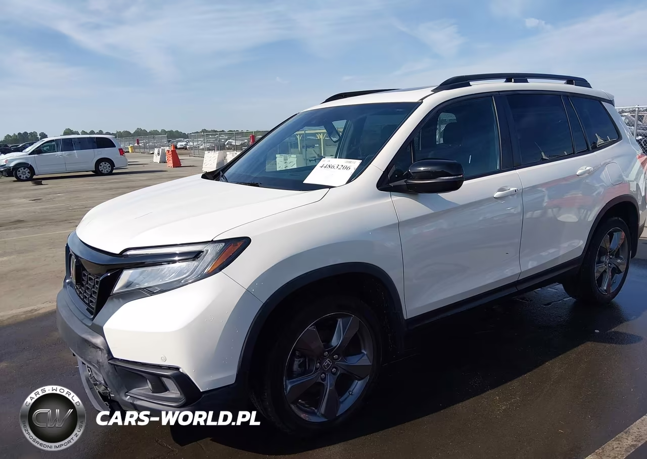 2019 Honda Passport Touring VIN:5FNYF8H92KB012853 - 2