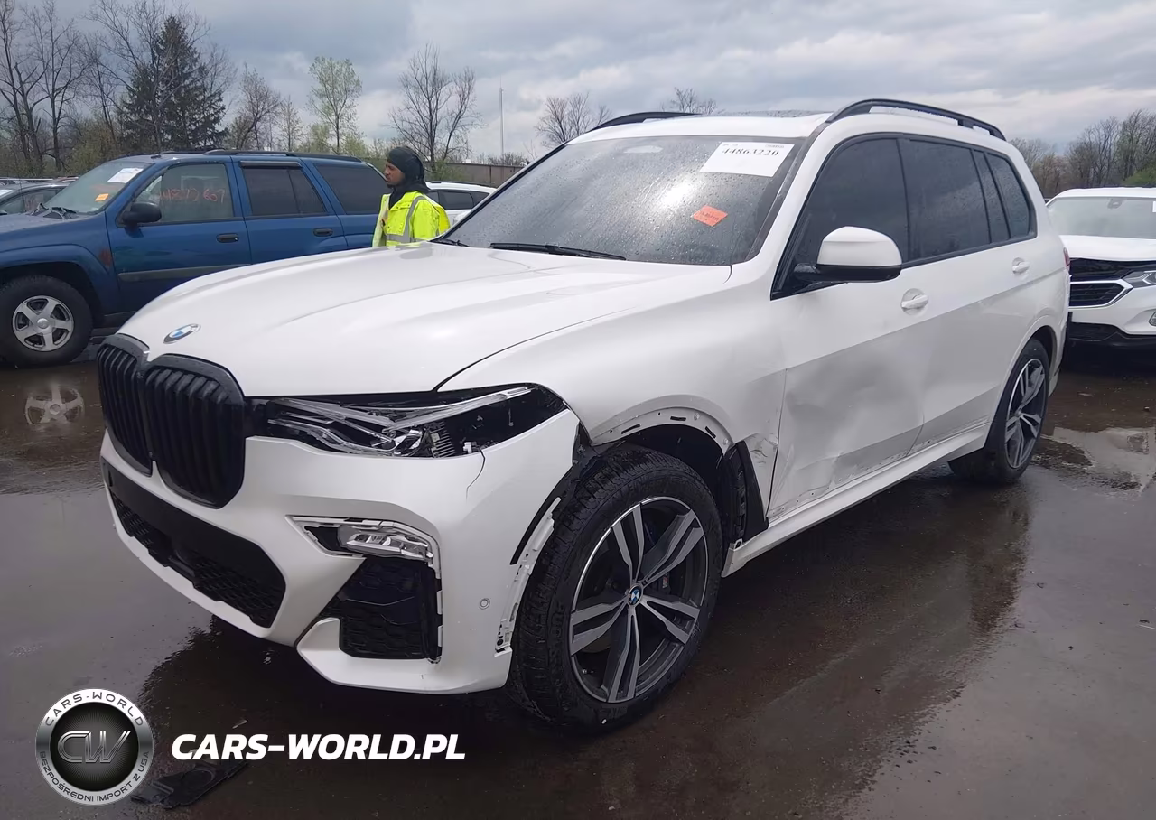 2022 BMW X7 M50I VIN:5UXCX6C05N9J21812 - 2