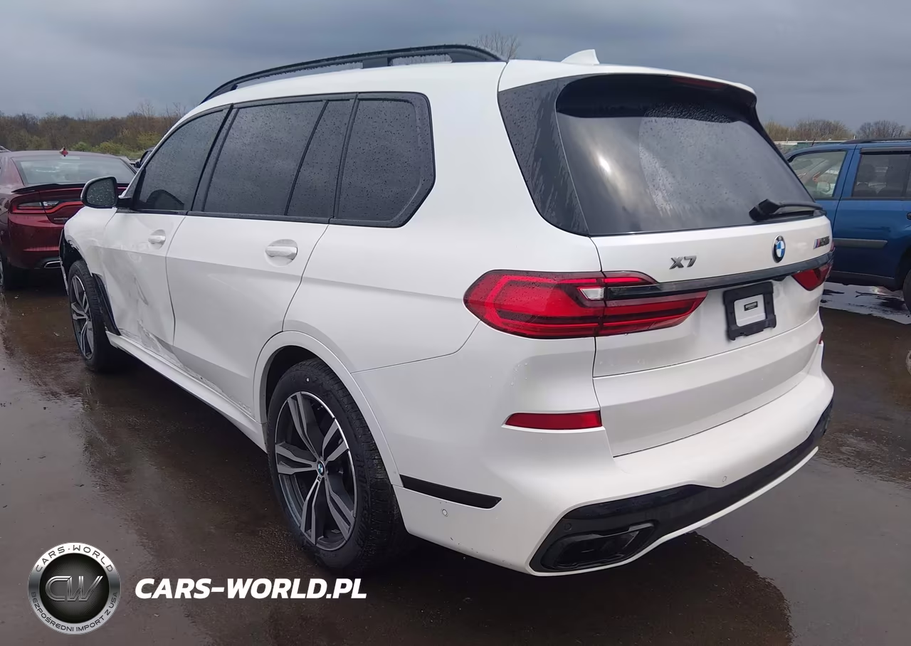 2022 BMW X7 M50I VIN:5UXCX6C05N9J21812 - 3