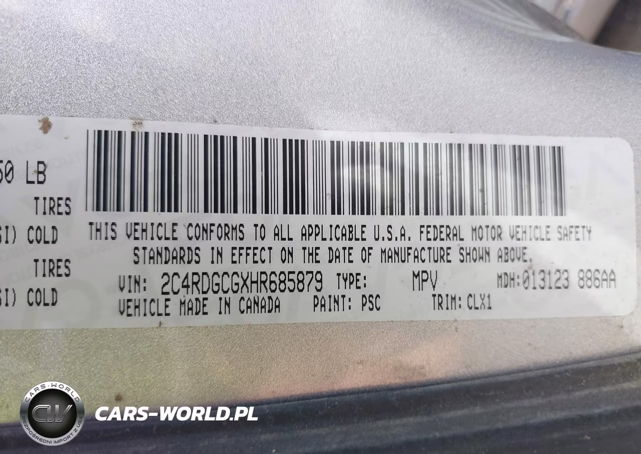 2017 Dodge Grand Caravan Sxt VIN:2C4RDGCGXHR685879 - 9