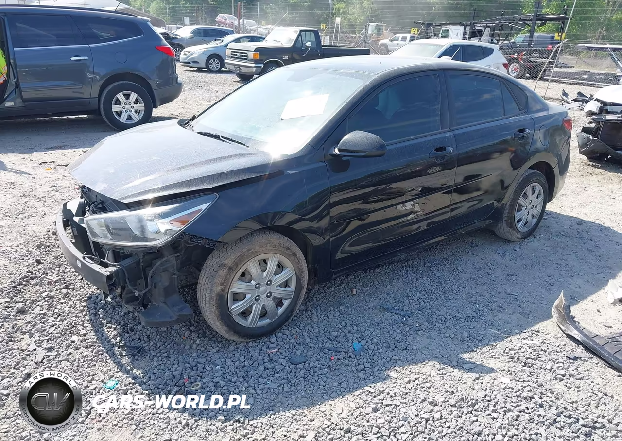 2021 Kia Rio Lx VIN:3KPA24AD9ME403267 - 2