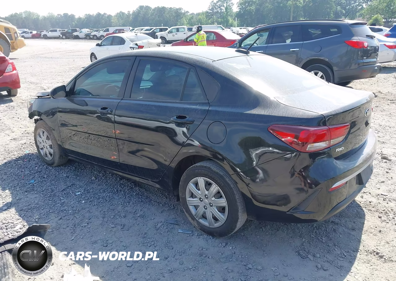 2021 Kia Rio Lx VIN:3KPA24AD9ME403267 - 3