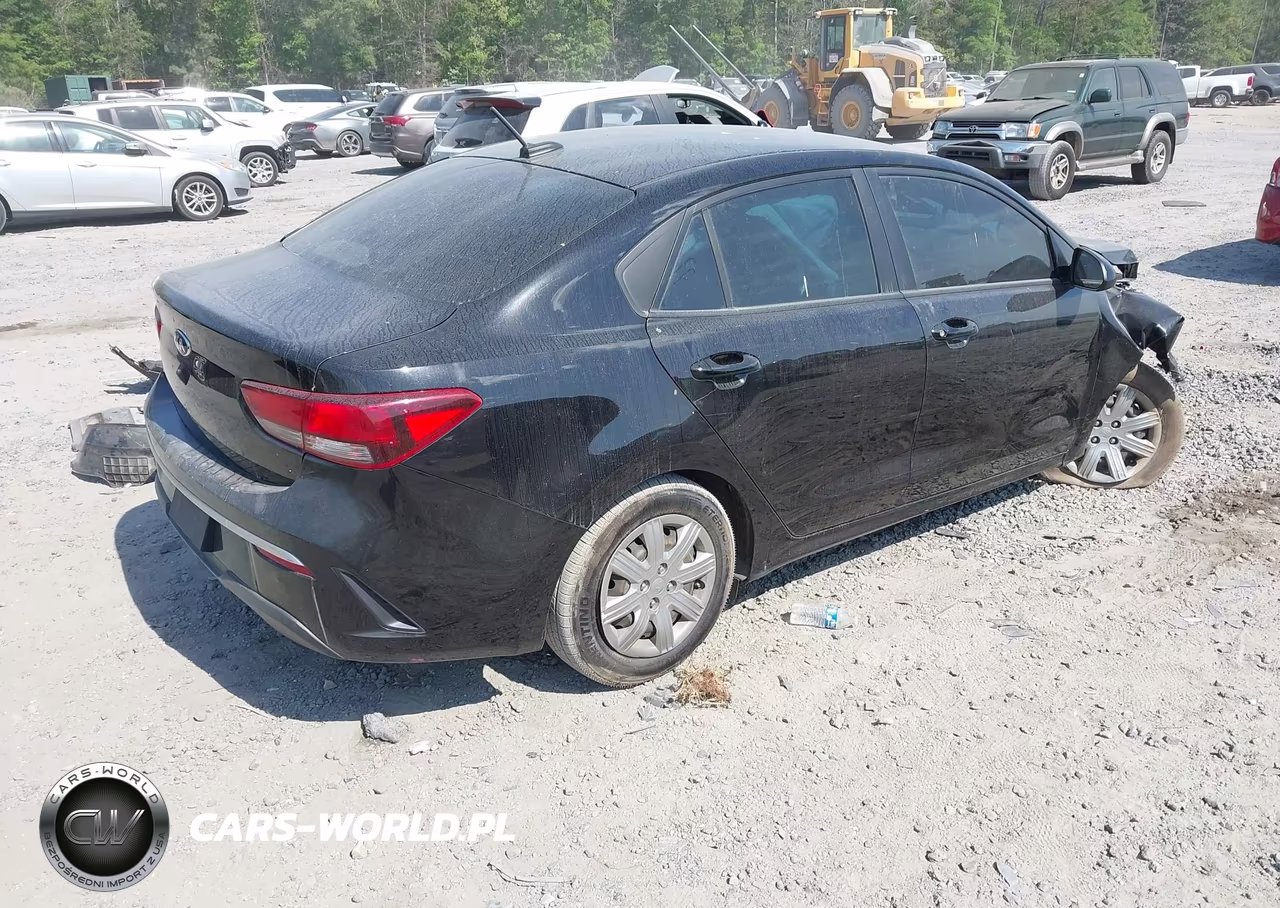 2021 Kia Rio Lx VIN:3KPA24AD9ME403267 - 4